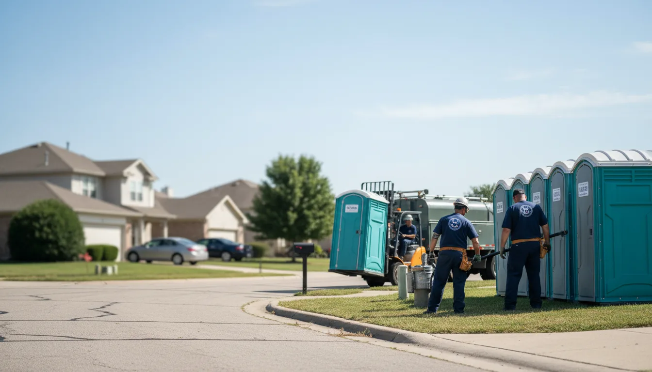 Porta Potty Rental in Crowell, TX near me
